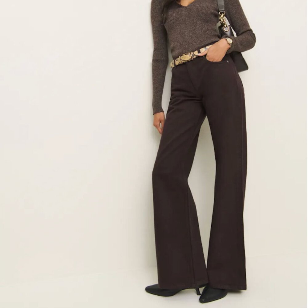 Reformation Cary low rise jeans in mole (size 27)